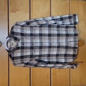Vans plaid button up